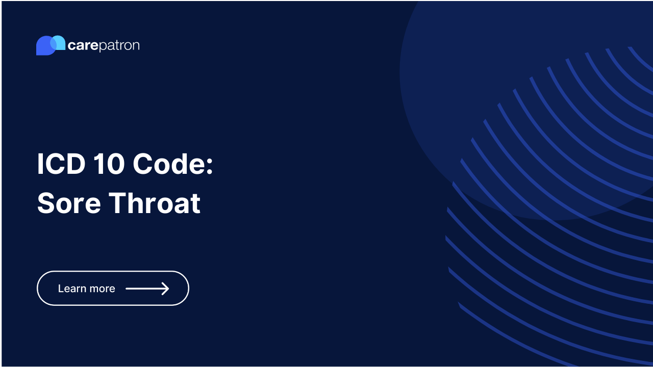 Sore Throat ICD10CM Codes 2023